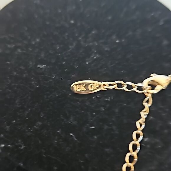 Women's 18K Gold Plated Necklace 18K Stamped - Picture 5 of 16
